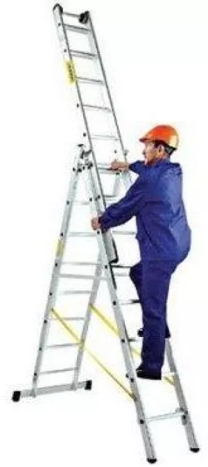 Item - Aluminium ladder 3x6m