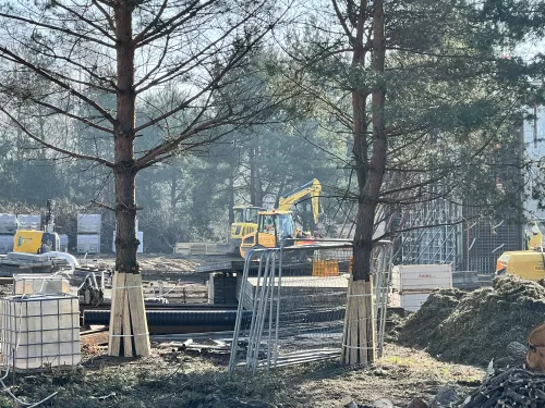 Article - E30 railway line with viaduct in Młoszowa.