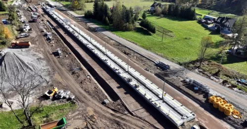 Article - Modernization of railroad line 104 - Chabówka - Nowy Sącz