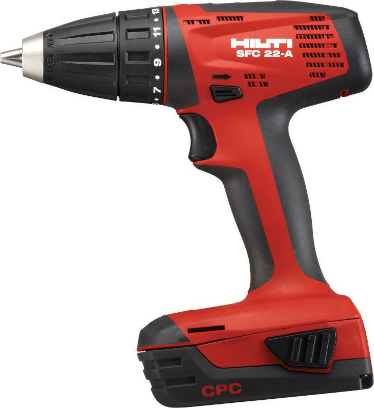 Batery-powered screwdriver, 22V