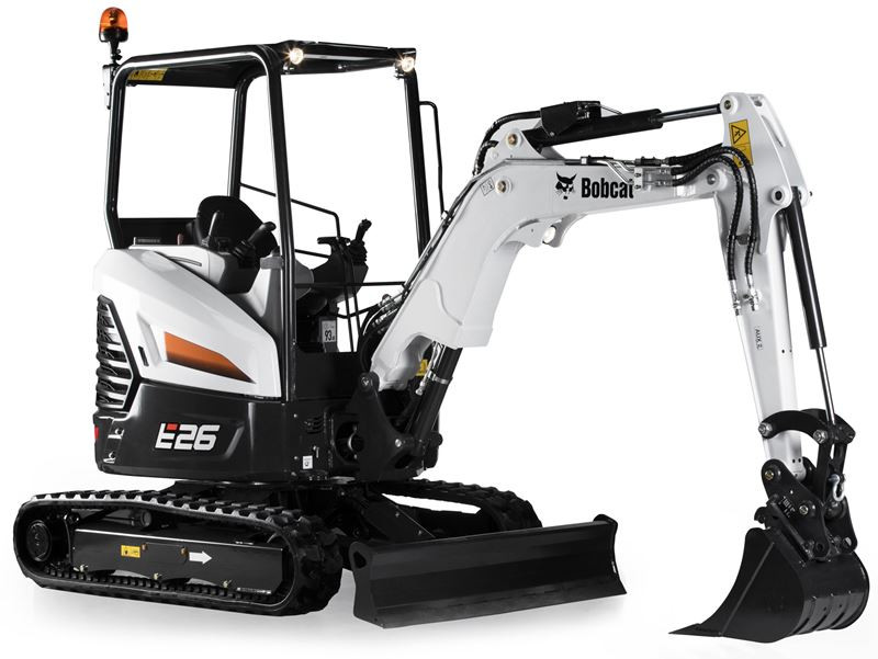 Tracked miniexcavator up to 2,5t