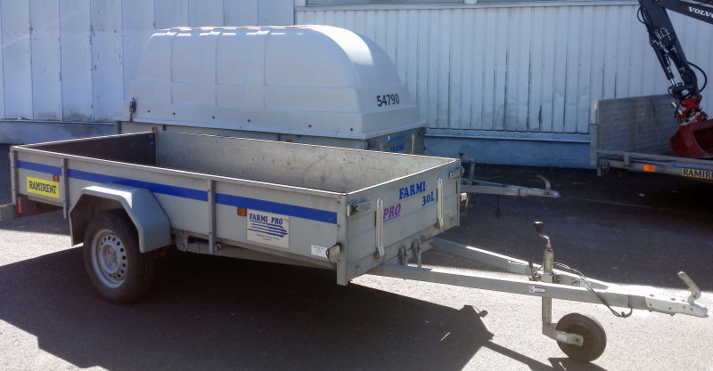 Trailers, 2 wheels, up 750kg