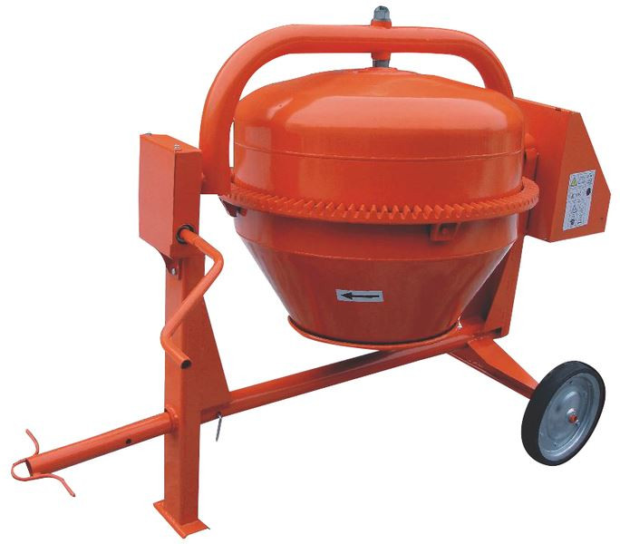 Concrete mixer 250l, 3f